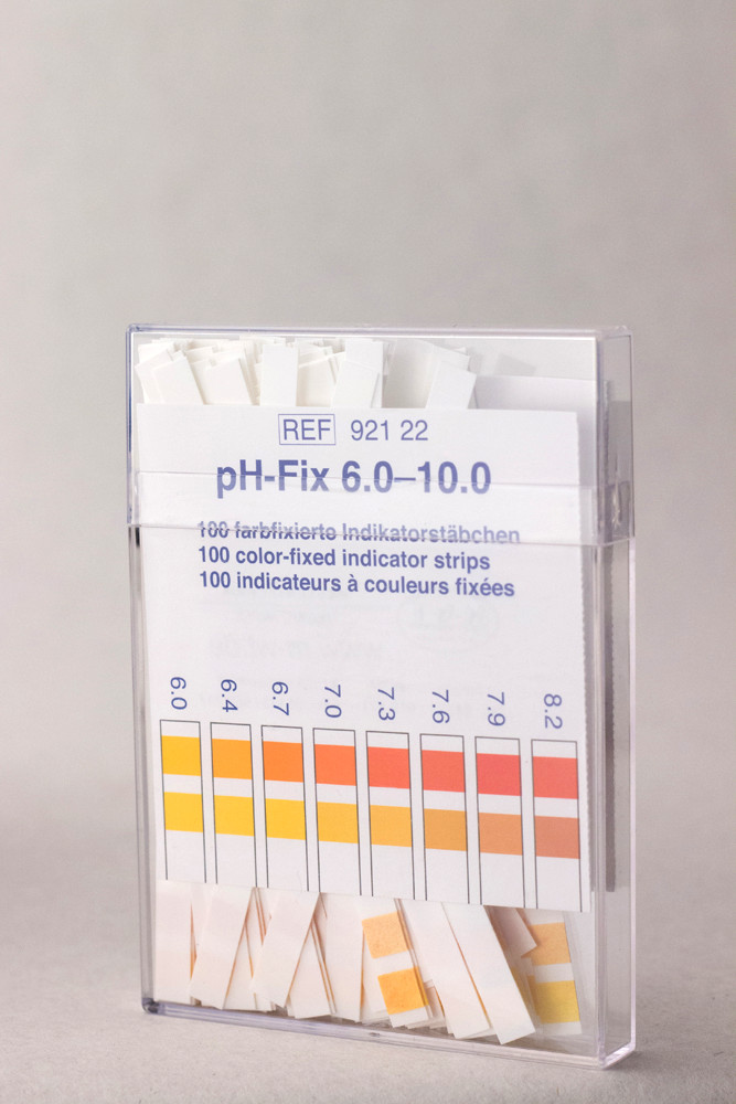 100 Stk. Indikatorstäbchen pH-Wert 6,0 - 10,0