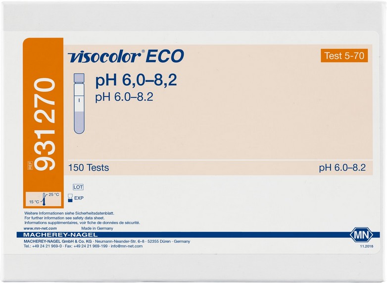 VISOCOLOR® ECO ph 6,0 bis 8,2