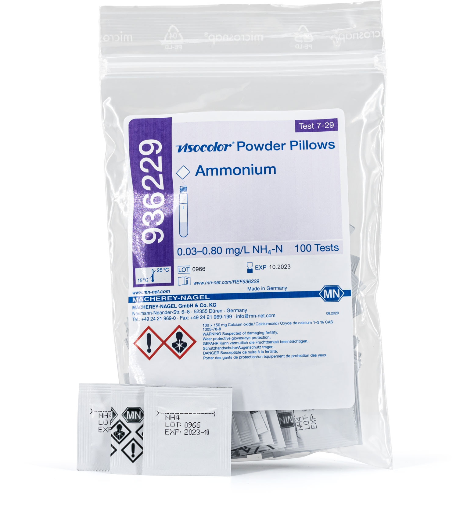 Powder Pillows Ammonium