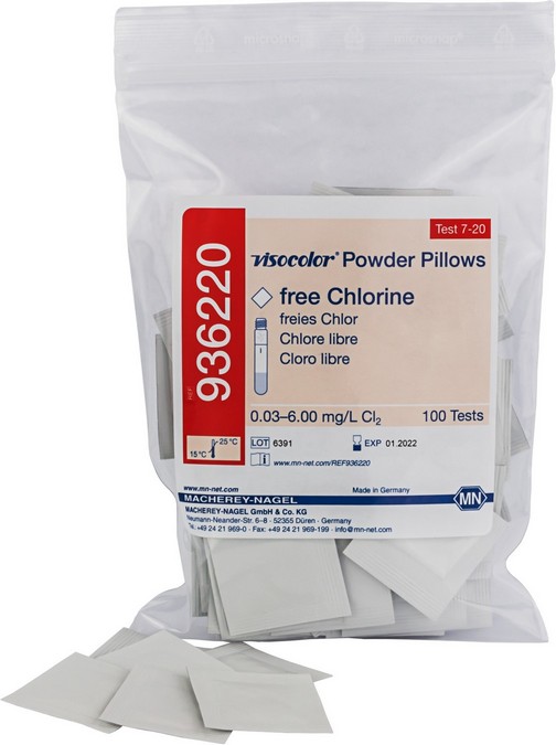 Powder Pillows freies Chlor