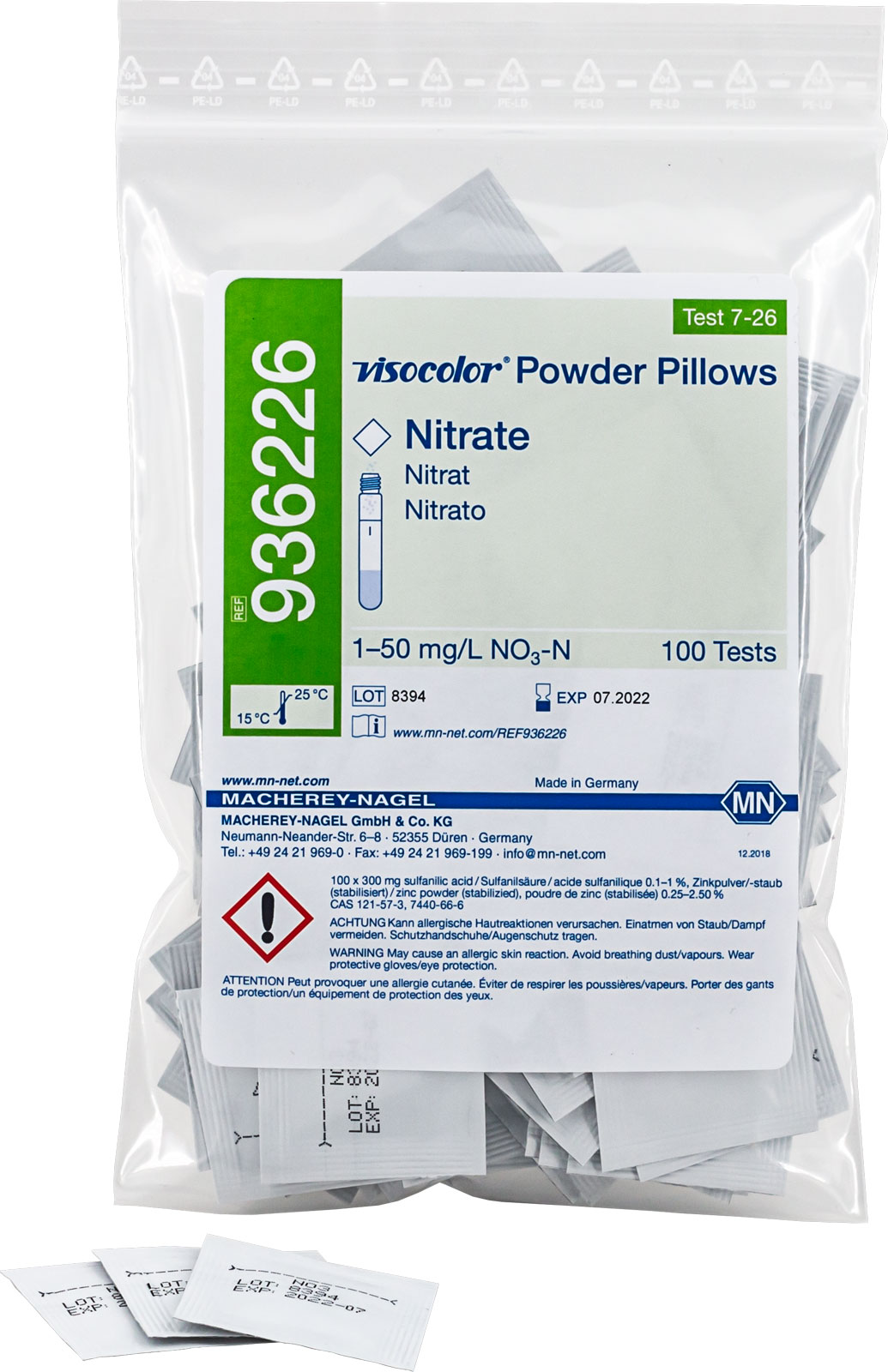 Powder Pillows Nitrat