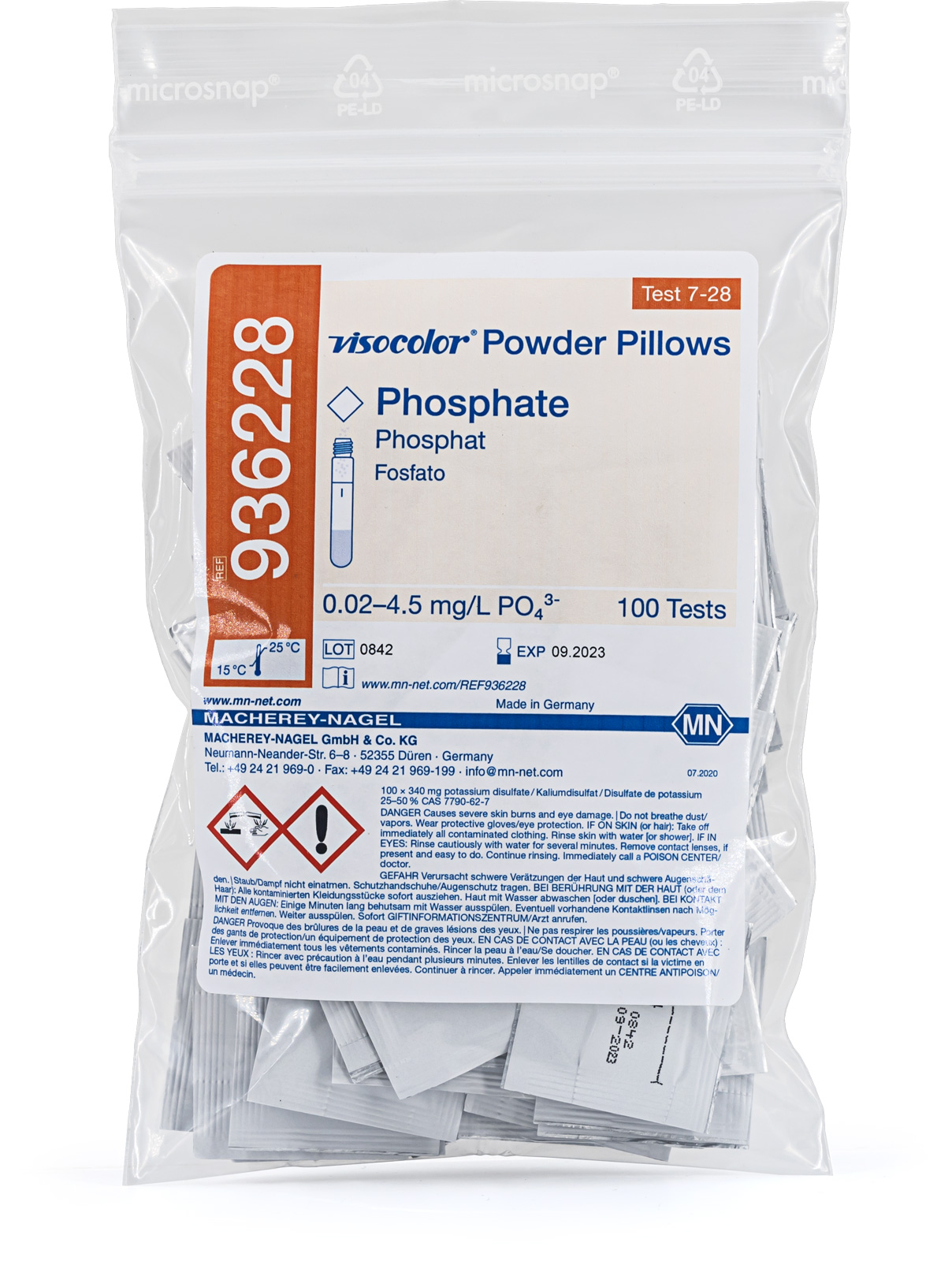 Powder Pillows Phosphat
