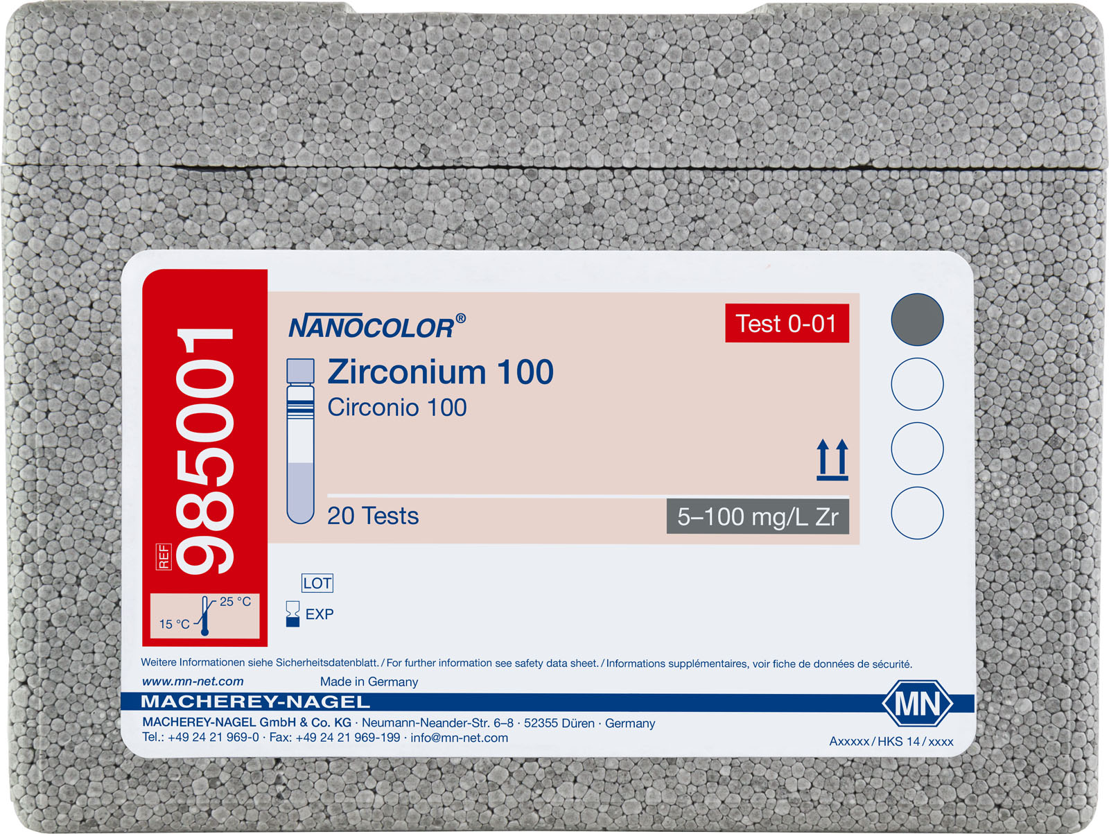 RUK NANOCOLOR- Zirconium 100